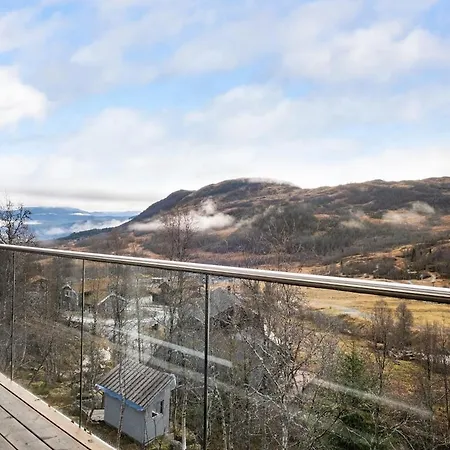 Panoramahytte Med Jacuzzi Og Spektakulaer Fjellutsikt Вилла *
