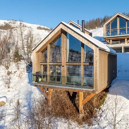 Villa Panoramahytte Med Jacuzzi Og Spektakulaer Fjellutsikt *