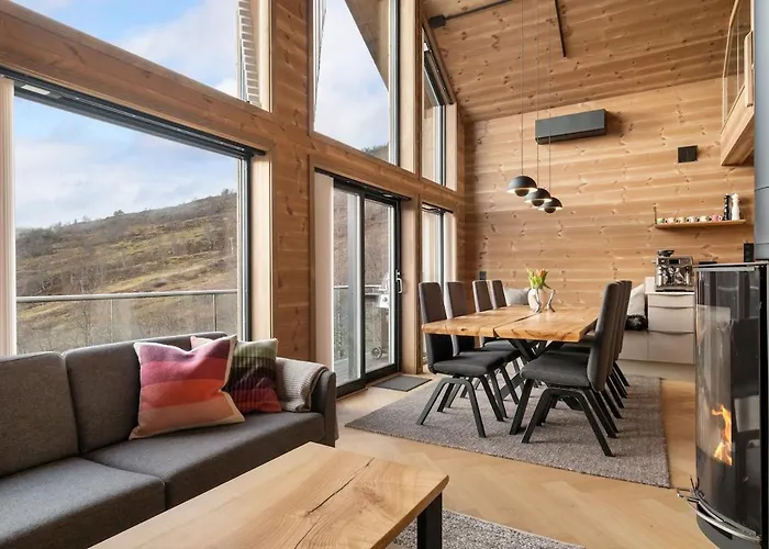 Villa Panoramahytte Med Fjellutsikt