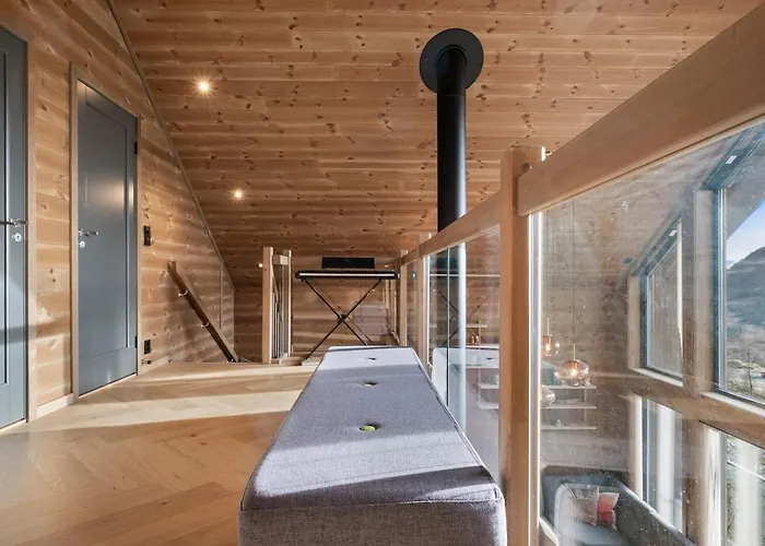 ヴィラ Panoramahytte Med Jacuzzi Og Spektakulaer Fjellutsikt ソンダル