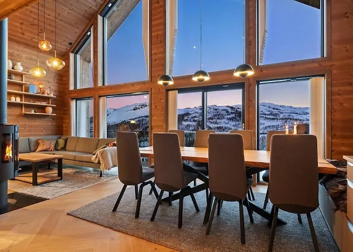 Panoramahytte Med Fjellutsikt Villa