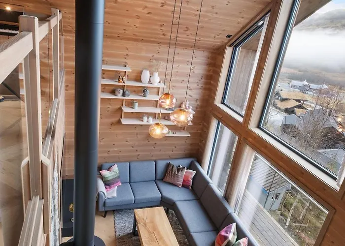 Villa Panoramahytte Med Jacuzzi Og Spektakulaer Fjellutsikt *