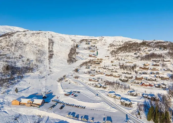 Panoramahytte Med Jacuzzi Og Spektakulaer Fjellutsikt ヴィラ